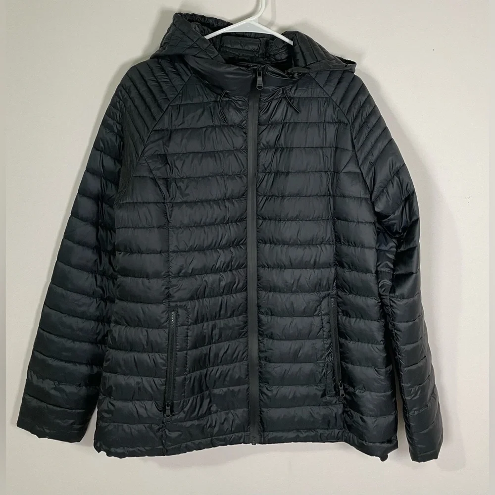 Pajar Aurora Puffer Packable Jacket, Removable Hood, Black, Women’s XL